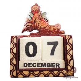 Kalender Kayu Batik