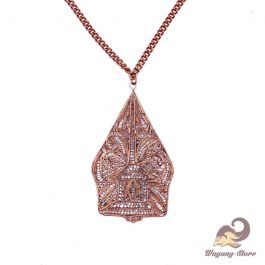 Kalung Perak Wayang Gunungan Bronze