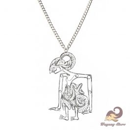 Kalung Perak Wayang Arjuna Silver