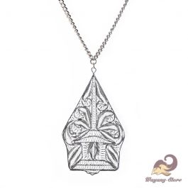 Kalung Perak Wayang Gunungan Silver