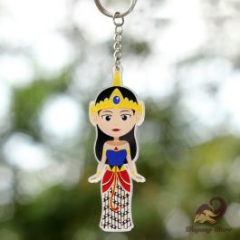 Gantungan Kunci Akrilik Wayang Shinta