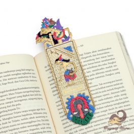 Pembatas Buku Wayang Kulit Rama Shinta Klasik