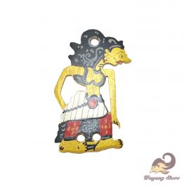 Tempelan Kulkas Wayang Kayu Gatotkaca