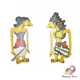 Tempelan Kulkas Wayang Kayu Rama Shinta
