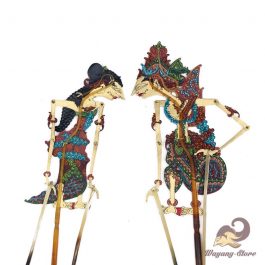 Wayang Kulit Rama & Shinta Ukuran Supermini