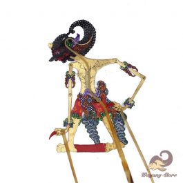 Wayang Kulit Werkudara Ukuran Supermini