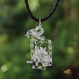 Liontin Perak Wayang Sadewa 6 cm
