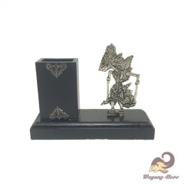 Tempat Pensil Pulpen Silver Wayang Rama