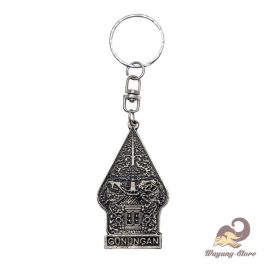 Gantungan Kunci Wayang Perak Gunungan / Kayon