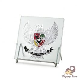 Vandel Kaca Silver Garuda Pancasila
