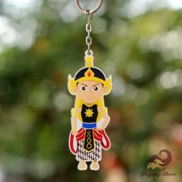 Gantungan Kunci Akrilik Wayang Gatotkaca