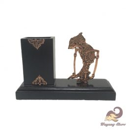 Tempat Pensil Pulpen Rose Gold Wayang Shinta