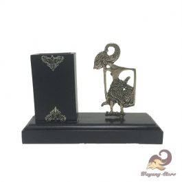 Tempat Pensil Pulpen Silver Wayang Tempat Pensil Pulpen Silver Wayang ArjunaArjuna